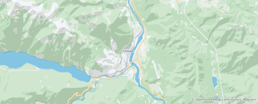 Map of Lillooet