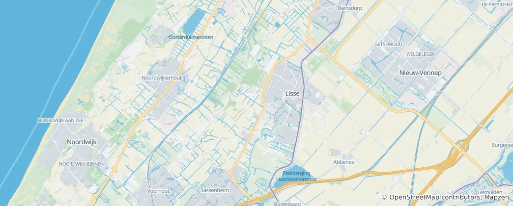 Mapa De Lisse