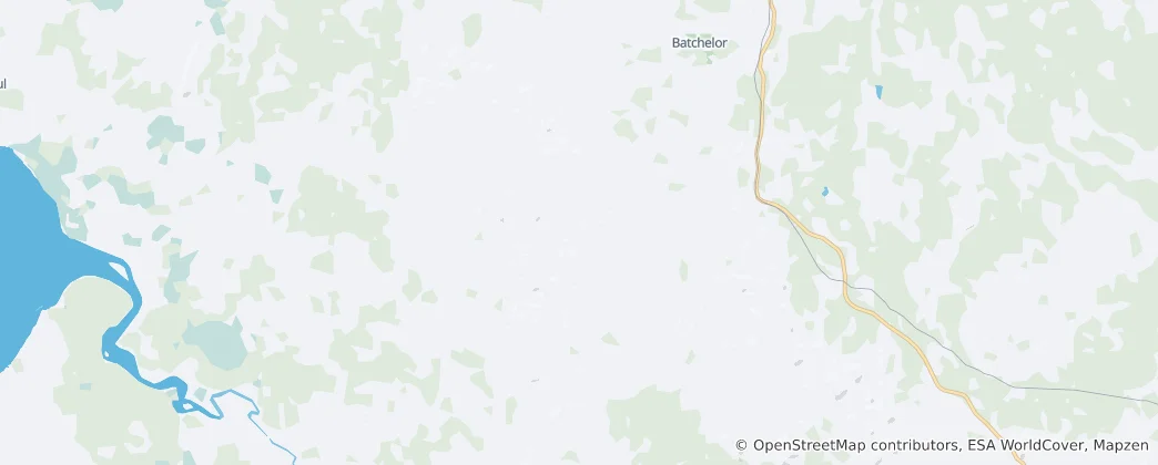 Mapa Litchfieldský národní park