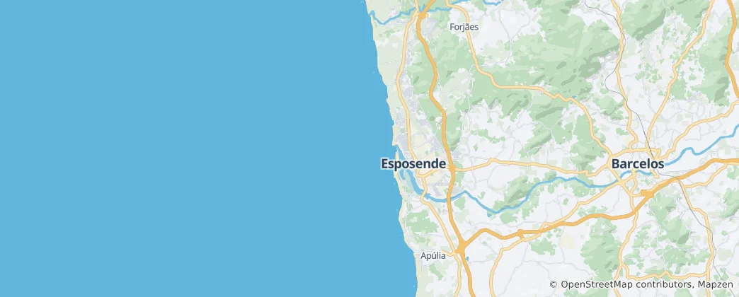 Mapa De Litoral Norte Nature Reserve