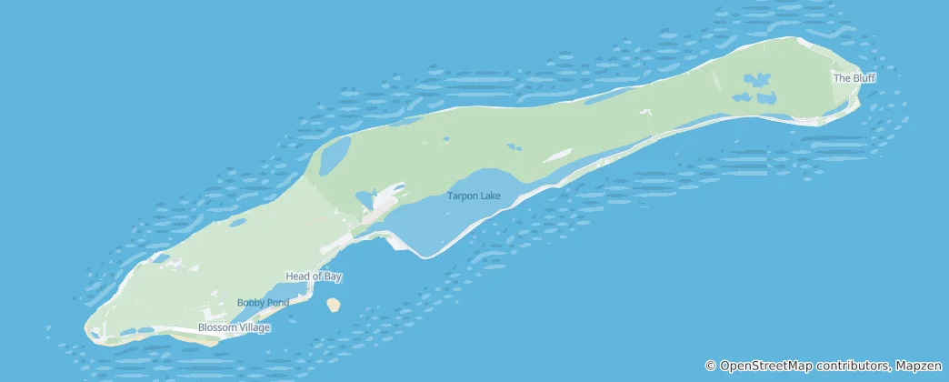 Map of Little Cayman
