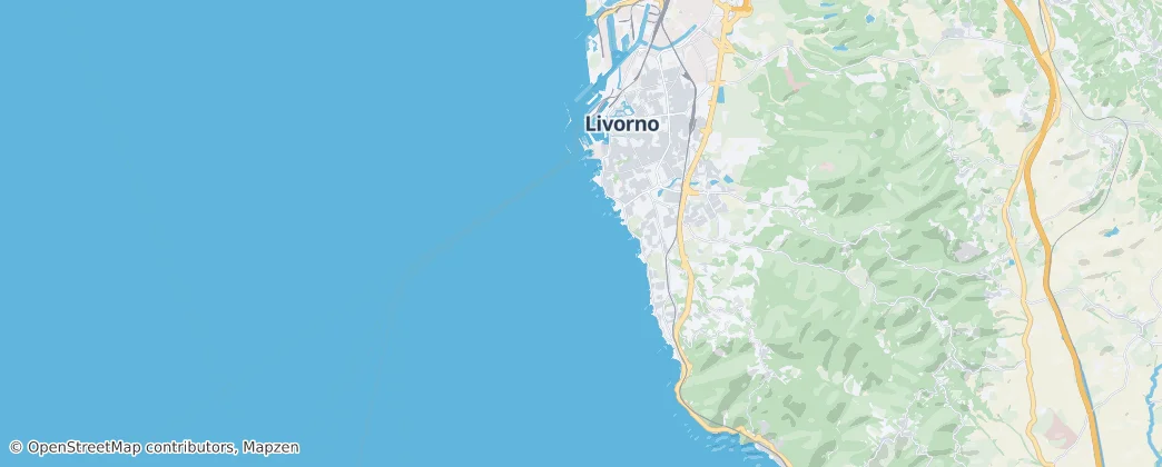 Livorno — Mapa