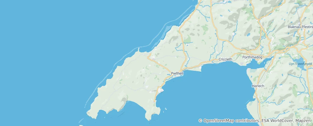 Carte de Péninsule de Llŷn