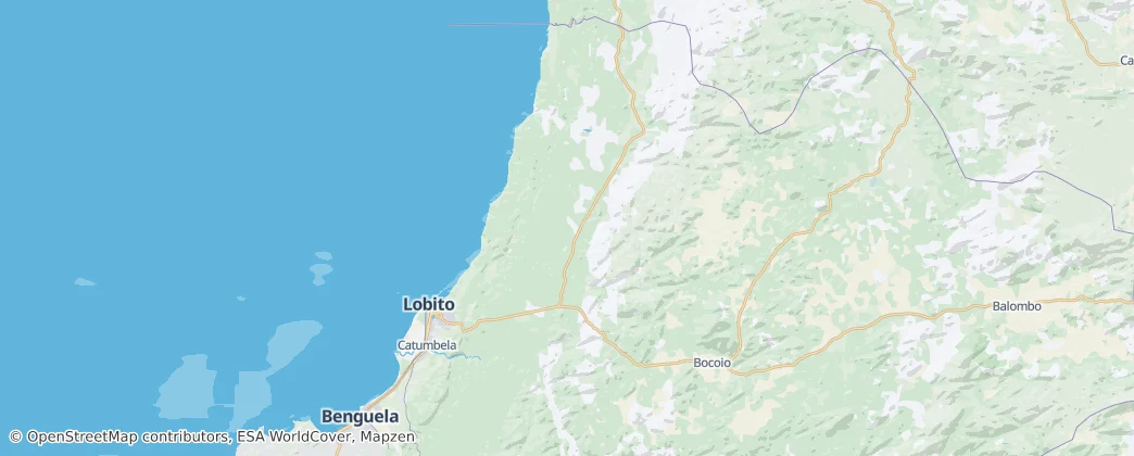 Lobito — Map