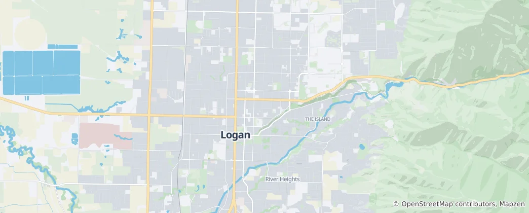 Karte von Logan
