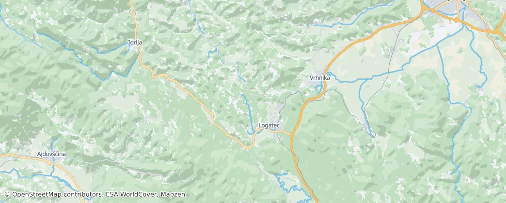 Logatec — Map