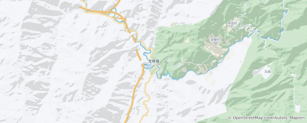 Mappa di Longji
