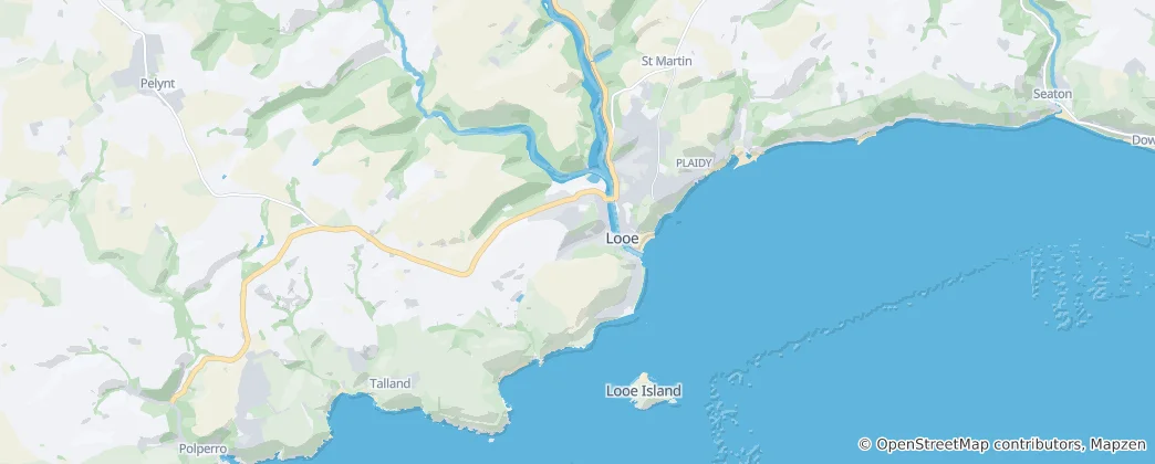 Map of Looe