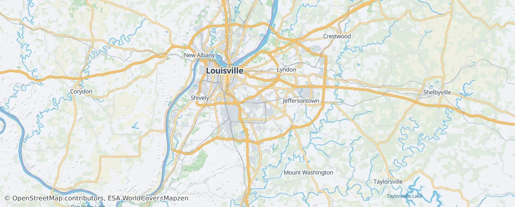 Louisville — Mappa
