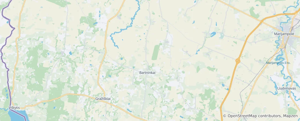 Bartninkų seniūnija 지도