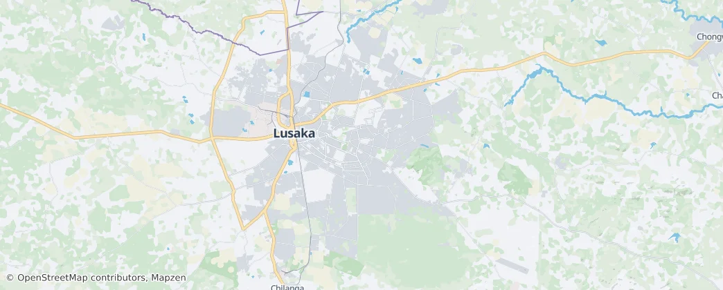 Lusaka — Map