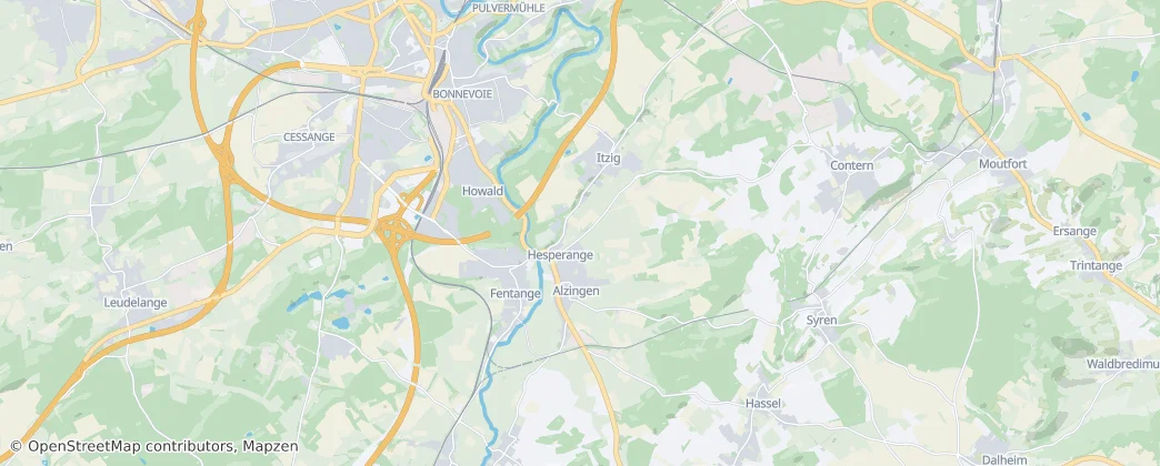 Hesperingen — Karte