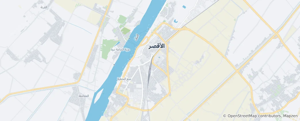 Map of Luxor