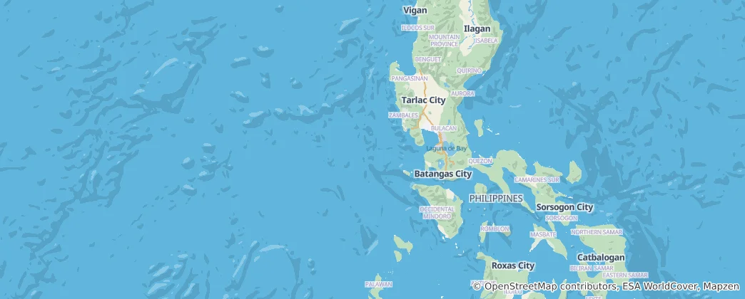 Map of Luzon