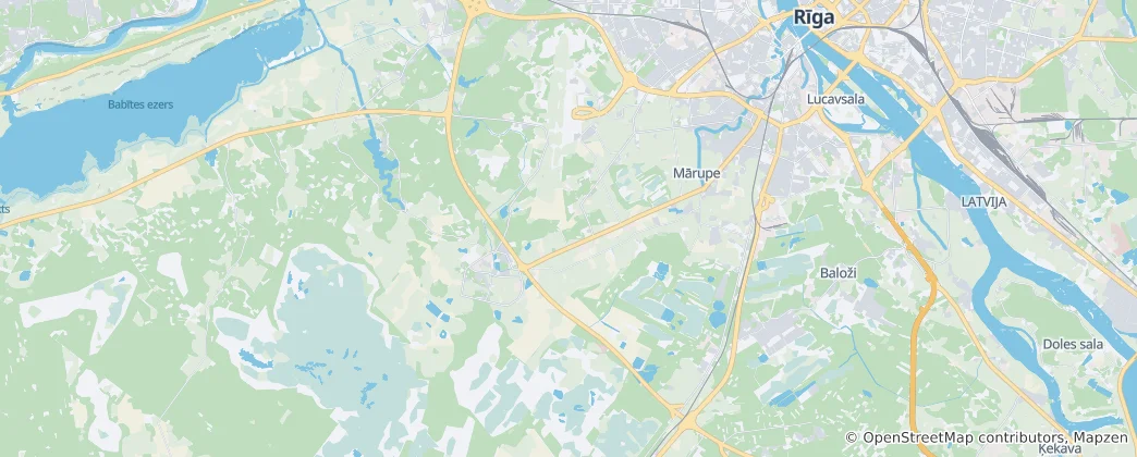 Mappa di Mārupes pag.