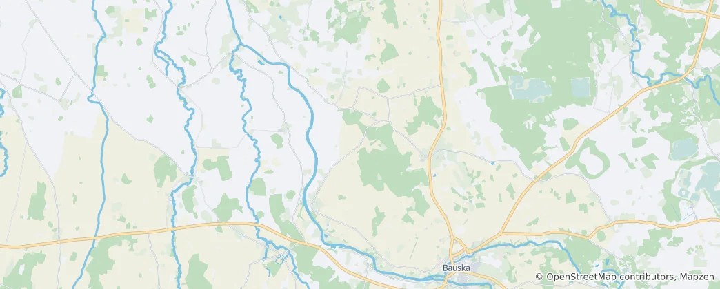 Mapa Mežotnes pag.
