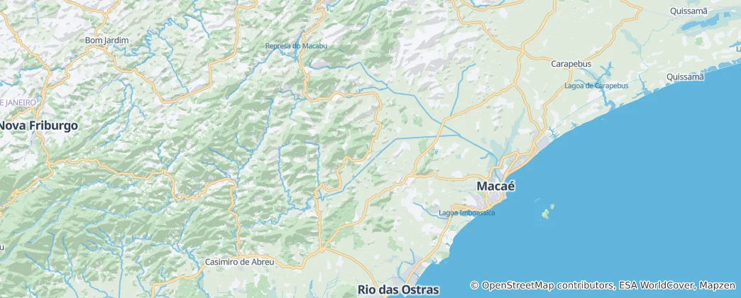 Carte de Macaé