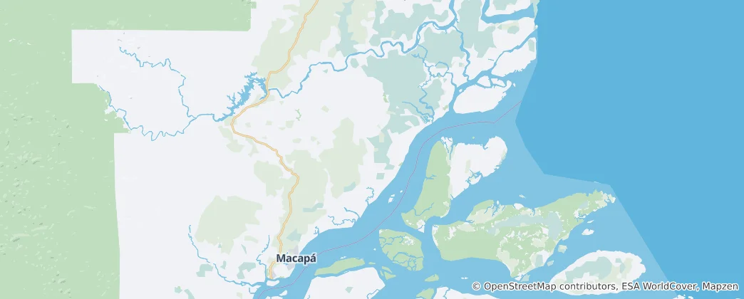 Térkép: Macapá