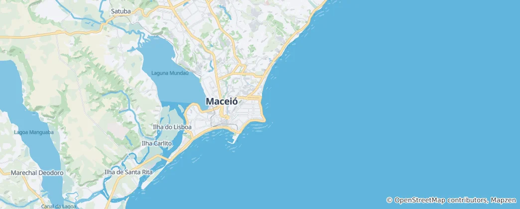 Mapa Maceio