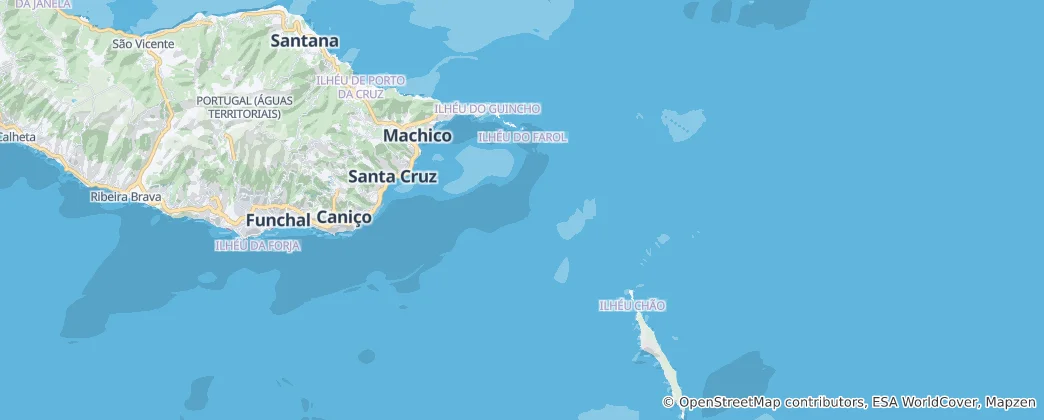 Map of Madeira