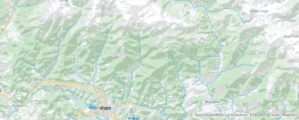 Map of Madi