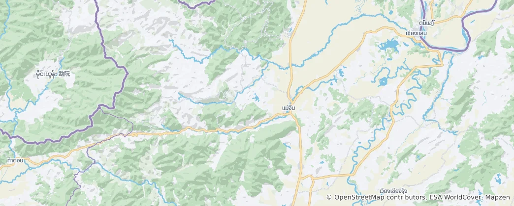 Mapa Mae Chan