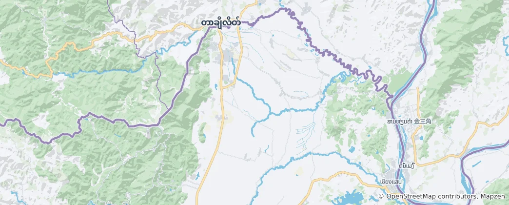 Mapa Mae Sai