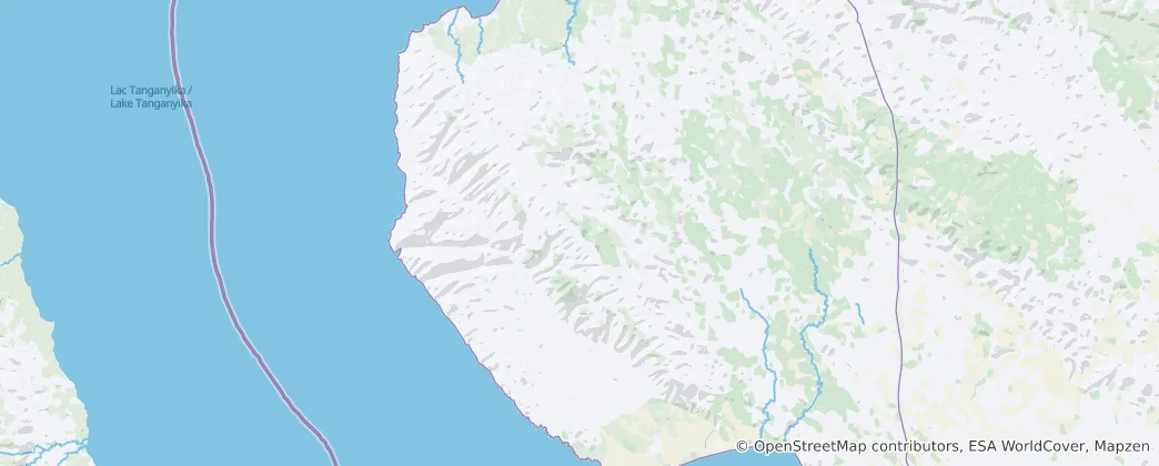 Mapa Mahale National Park