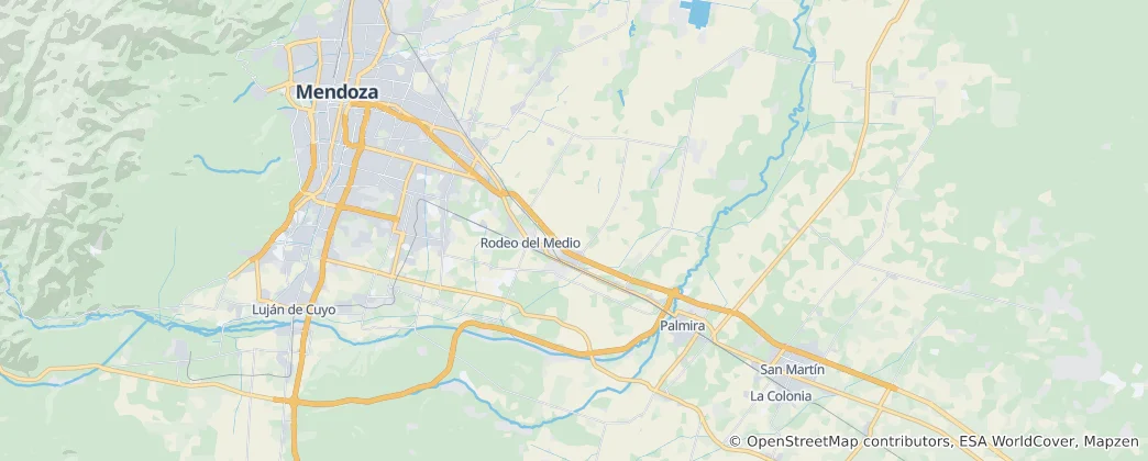 Mapa Departamento Maipú