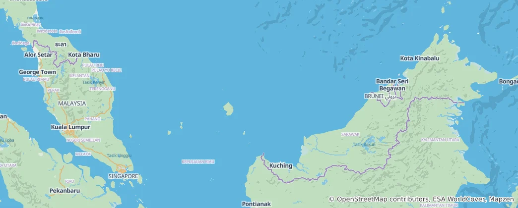 Map of Malaysia