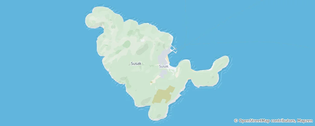 Karte von Mali Lošinj