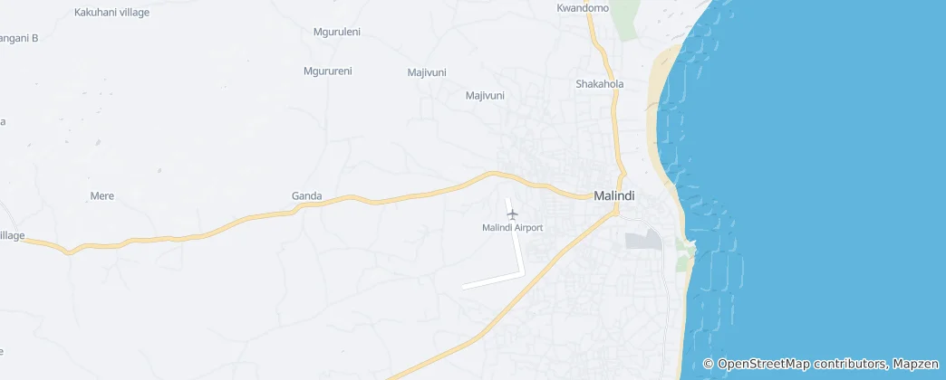 Térkép: Malindi Town