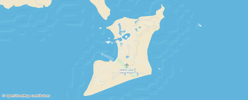 Malolo Lailai Island — Mapa