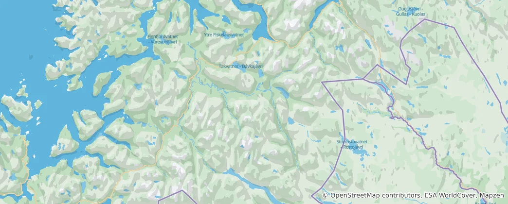 Karte von Malselv