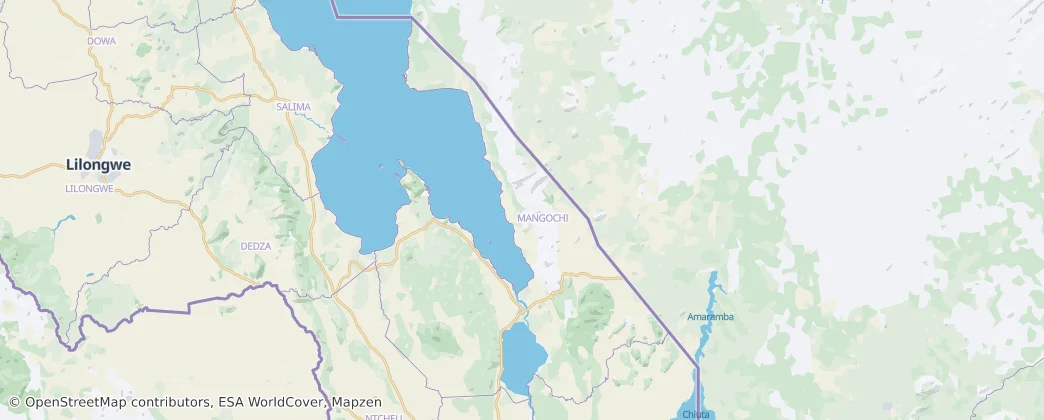 Mangochi — Map