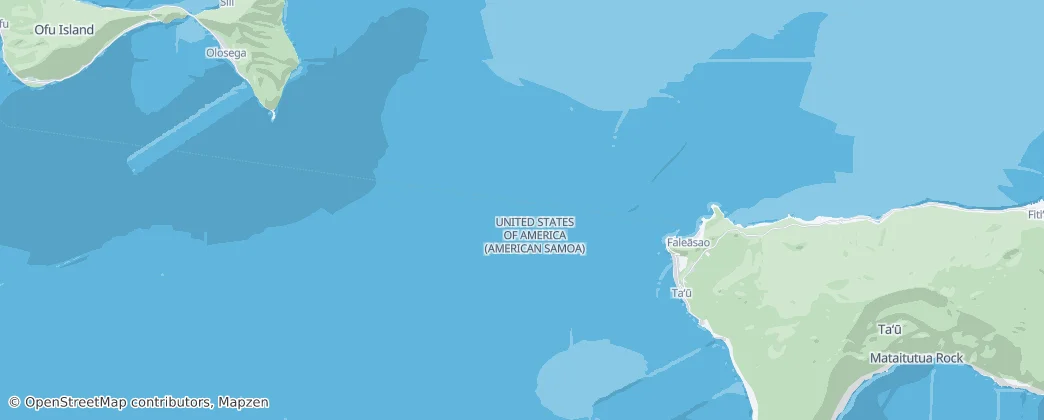 Manu'a Islands – Mapa