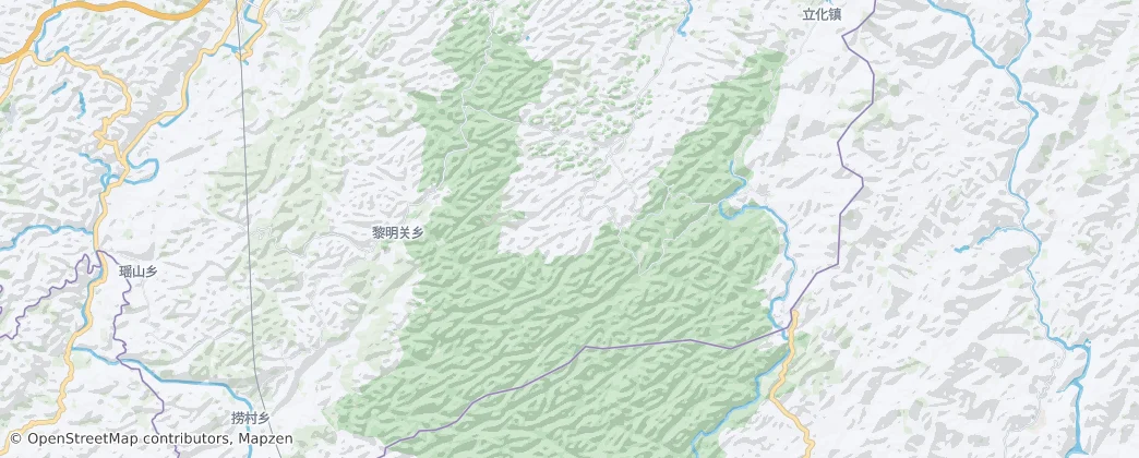 Maolan National Nature Reserve – Mapa