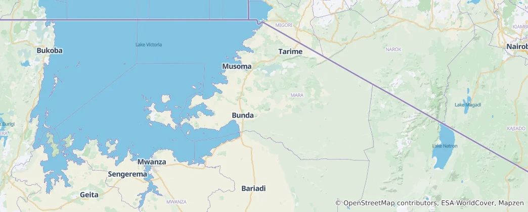 Map of Mara Region