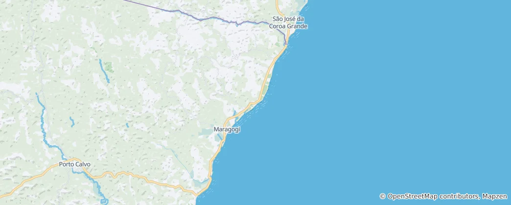 Térkép: Maragogi
