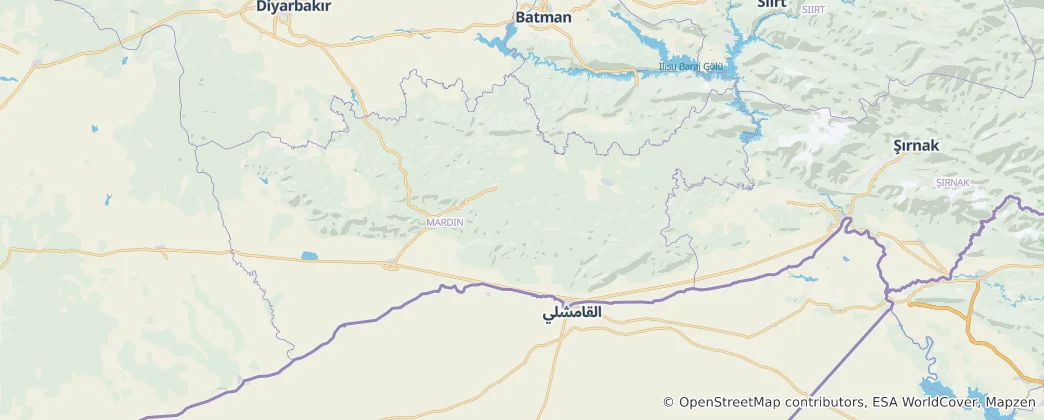 Karte von Mardin