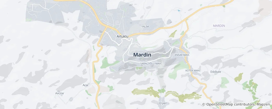 Mapa De Mardin