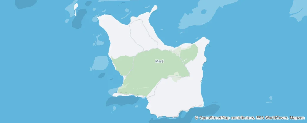 Carte de Maré Island