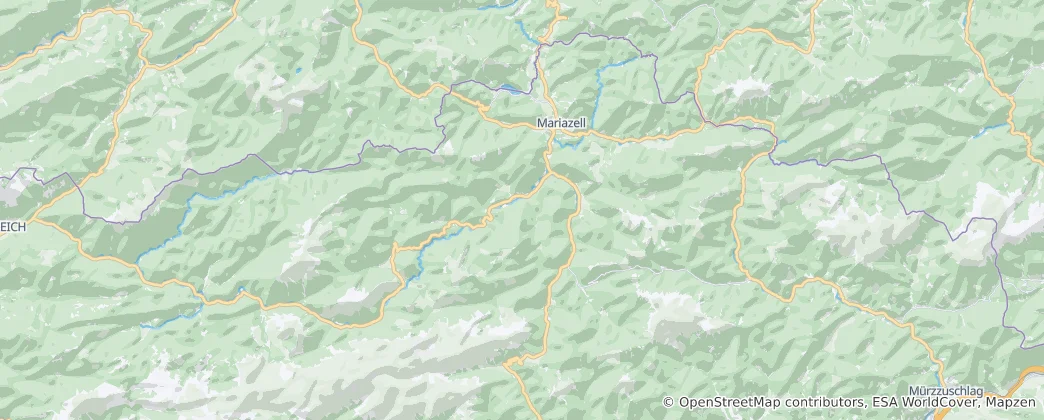 Mapa De Mariazell