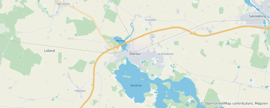 Karte von Maribo