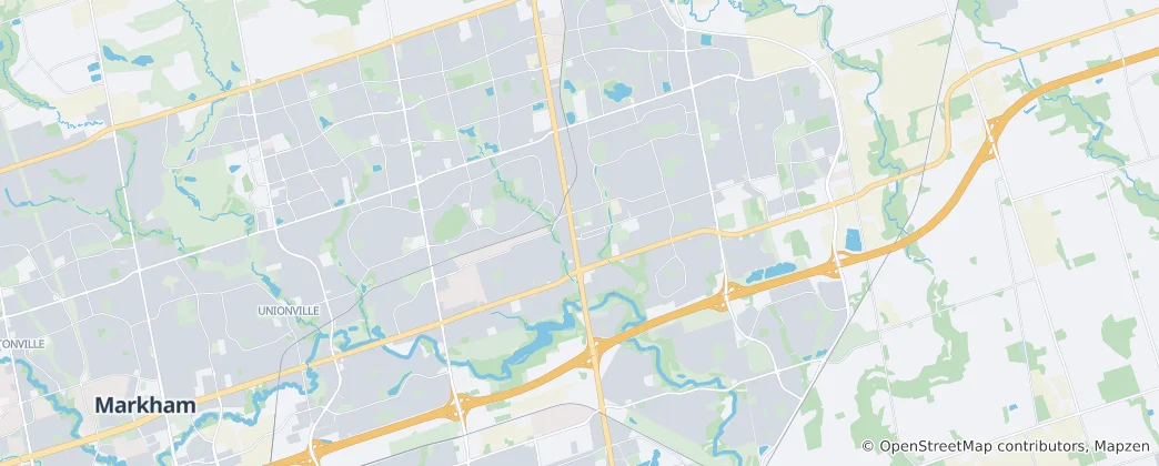 Map of Markham