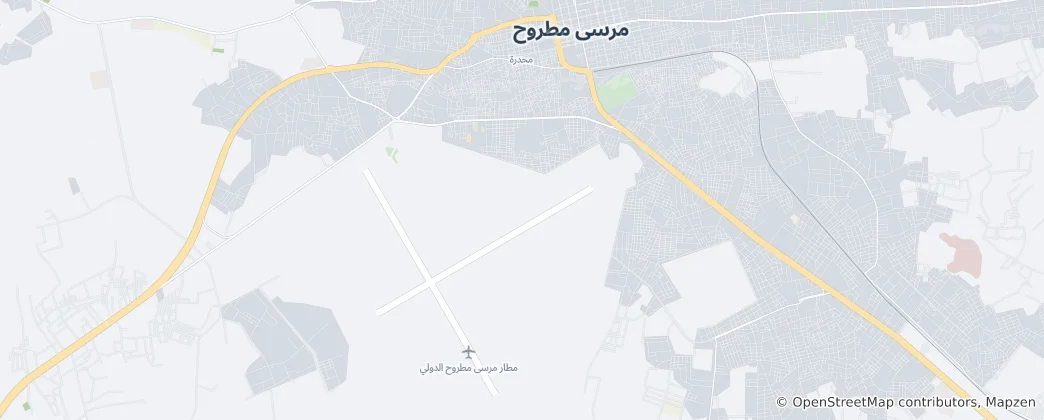 Map of Marsa Matruh