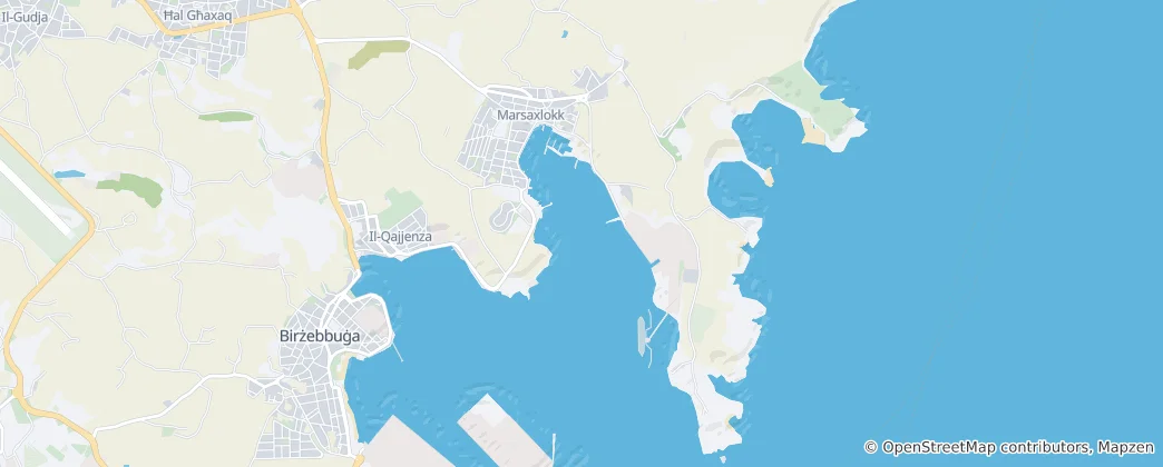 Map of Marsaxlokk