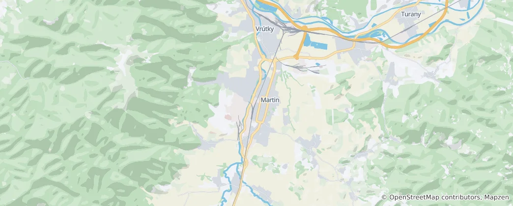 Karte von Martin