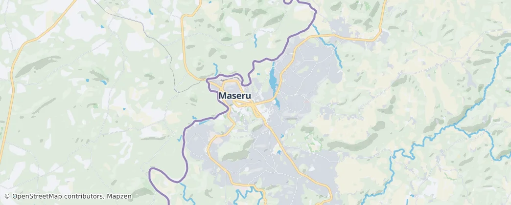 Maseru (Maseru District) — Map