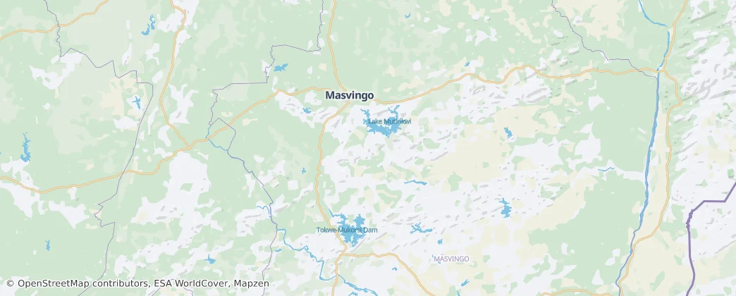 Masvingo — Map